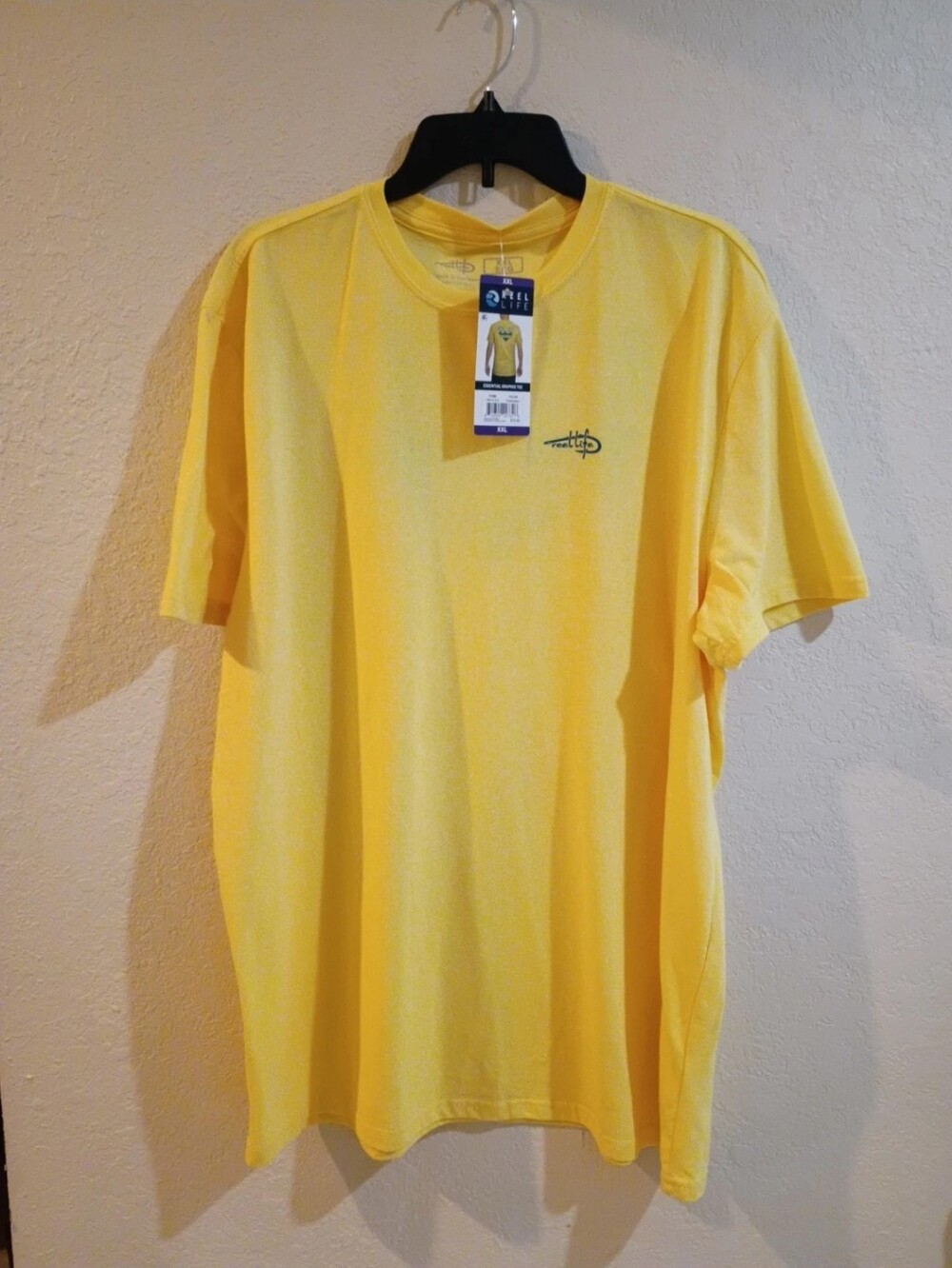 Reel Life Men's Essential Graphic Short Sleeve T-Shirt Snapdragon Size XXL NWT